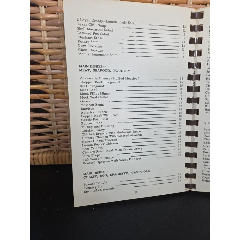 Capitol City Christian Center‎ Cookbook Little Rock, Arkansas 1982 Spiral